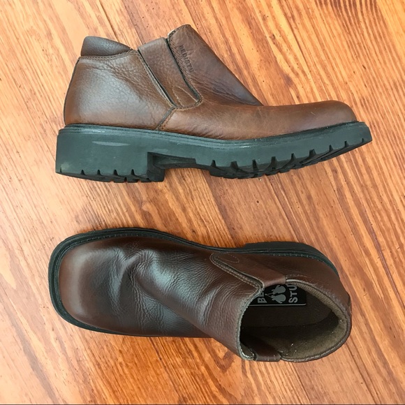 Bed Stu Other - Bed Stu men’s leather slip on mocs heavy tread work boots